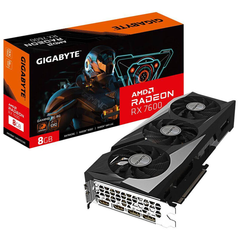 Gigabyte Radeon RX 7600 GAMING OC
