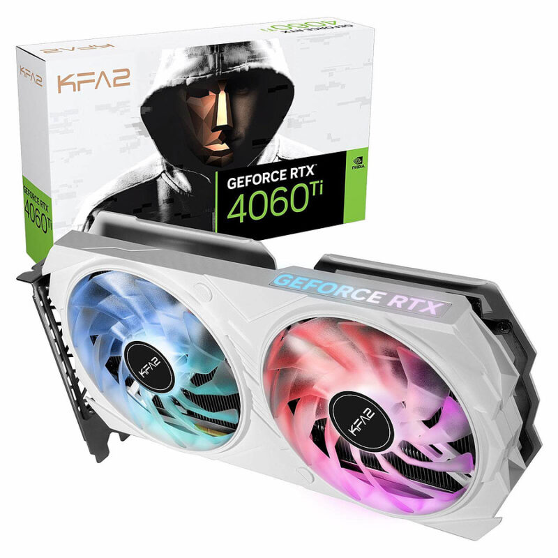 KFA2 GeForce RTX 4060 Ti EX Gamer White (1-Click OC)