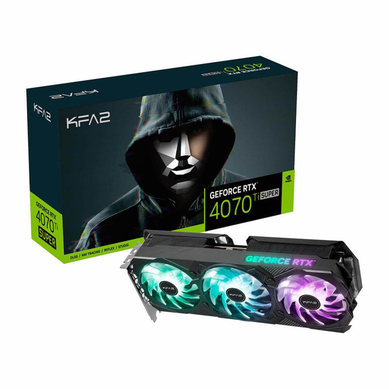 KFA2 GeForce RTX 4070 Ti SUPER EX Gamer (1-Click OC)