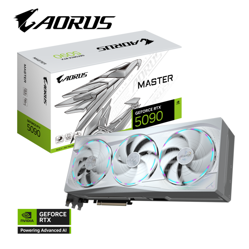Gigabyte AORUS GeForce RTX 5090 MASTER ICE 32G